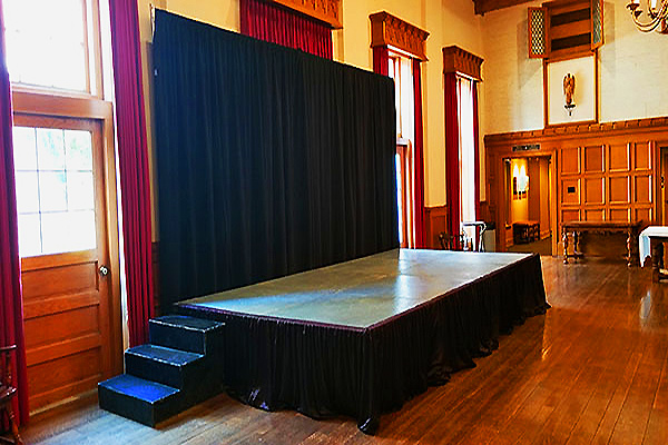 church stage rental picture